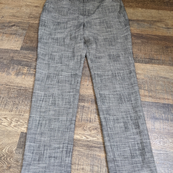 Rebecca Taylor high rise houndstooth academia preppy pants - Picture 5 of 8